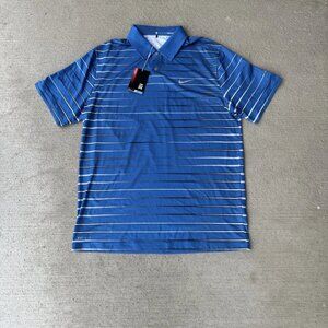 Nike Tiger Woods Collection Dri-FIT Golf Polo Shirt Men’s Large Blue NWT